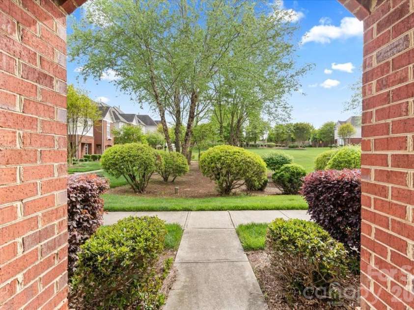 1017 Central Park Circle, Davidson, NC 28036.  MLS# CAR4365961, YatesRealty ID 18238. This townhome offers an expansive view and access to the 1 acre Park at Davidson
