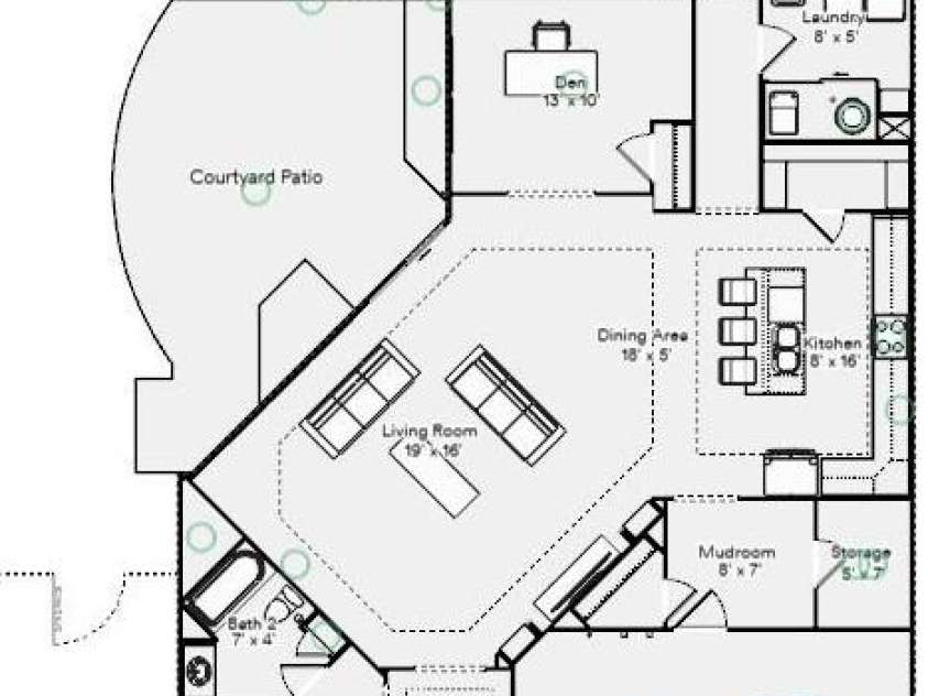 4172 Creek Bridge Circle, Charlotte, NC 28213.  MLS# CAR4331965, YatesRealty ID 1825. Not Actual Property