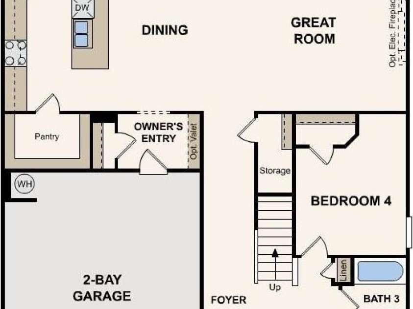 2588 Blue Sky Meadows Drive, Monroe, NC 28110.  MLS# CAR4260688, YatesRealty ID 18252. Representative photo