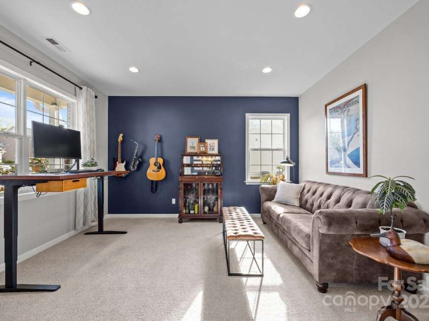 347 Wildbriar Road, Fletcher, NC 28732.  MLS# CAR4250812, YatesRealty ID 18254. Living Room/flex space
