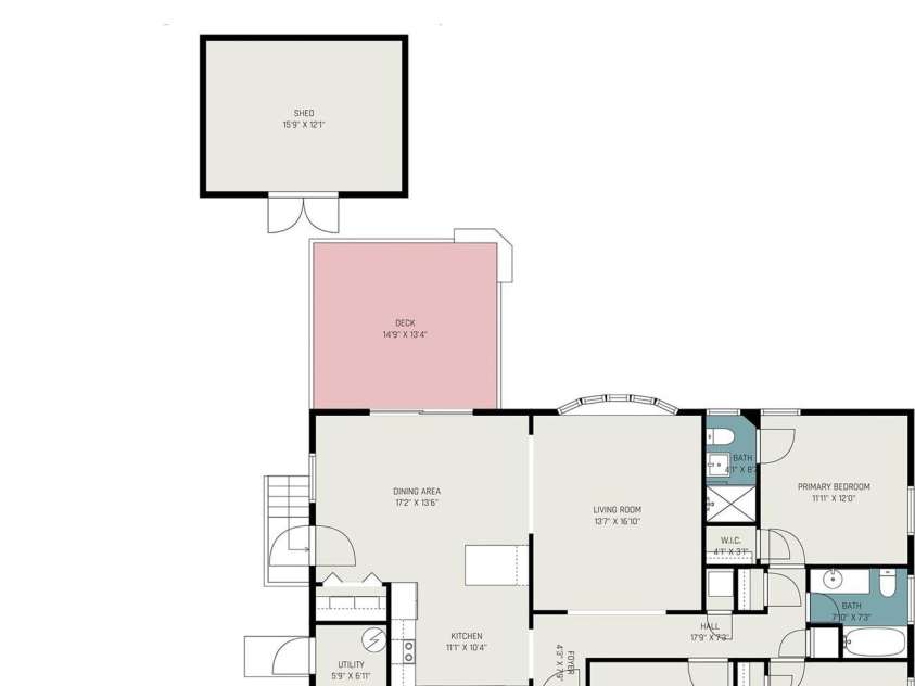 1800 Emerywood Drive, Charlotte, NC 28210.  MLS# CAR4342251, YatesRealty ID 18266. 