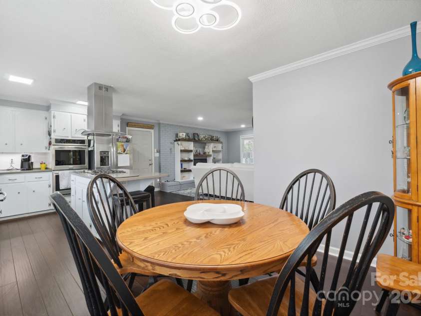 1926 Hopewell Church Road, Sherrills Ford, NC 28673.  MLS# CAR4196104, YatesRealty ID 18272. Dining Table