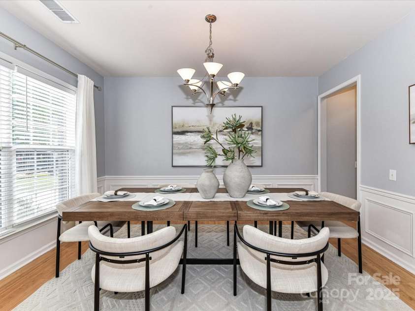 8608 Talbert Paige Court, Charlotte, NC 28277.  MLS# CAR4265517, YatesRealty ID 18279. Dining Room