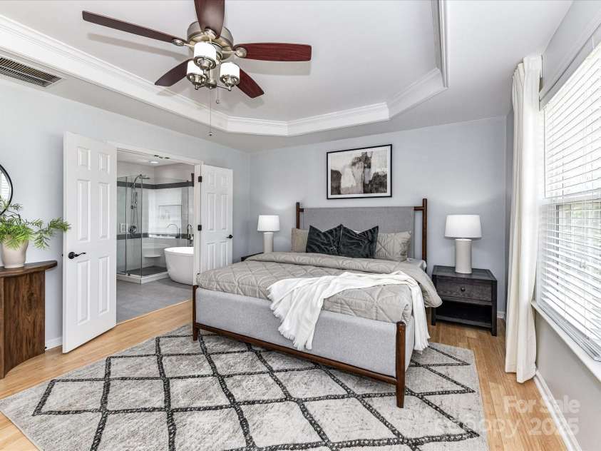 8608 Talbert Paige Court, Charlotte, NC 28277.  MLS# CAR4265517, YatesRealty ID 18279. Primary Bedroom