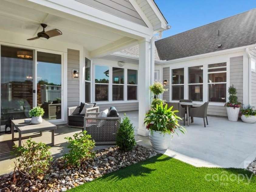 240 Alenda Lux Circle, Mooresville, NC 28115.  MLS# CAR4328689, YatesRealty ID 1829. Courtyard - Not Actual Property