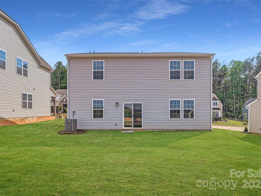 6301 Fairfax Court, Maiden, NC 28650.  MLS# CAR4264607, YatesRealty ID 18290. Rear Exterior