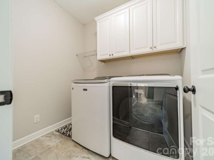 8108 Tosomock Lane, Huntersville, NC 28078.  MLS# CAR4372978, YatesRealty ID 18298. 2nd Floor Laundry