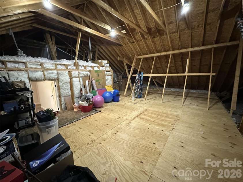 7832 Chapel Creek Drive, Denver, NC 28037.  MLS# CAR4357682, YatesRealty ID 18300. Floored Attic Storage