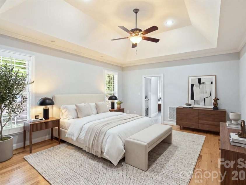 7832 Chapel Creek Drive, Denver, NC 28037.  MLS# CAR4416487, YatesRealty ID 18300. Primary Suite Virtually Staged