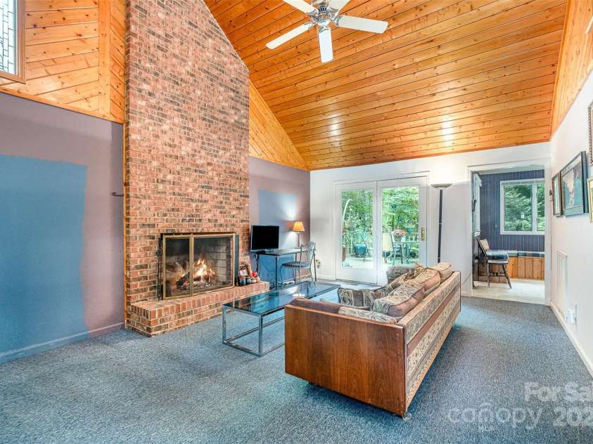 1102 Lake Montonia Road, Kings Mountain, NC 28086.  MLS# CAR4263935, YatesRealty ID 18310. Virtually enhanced fireplace