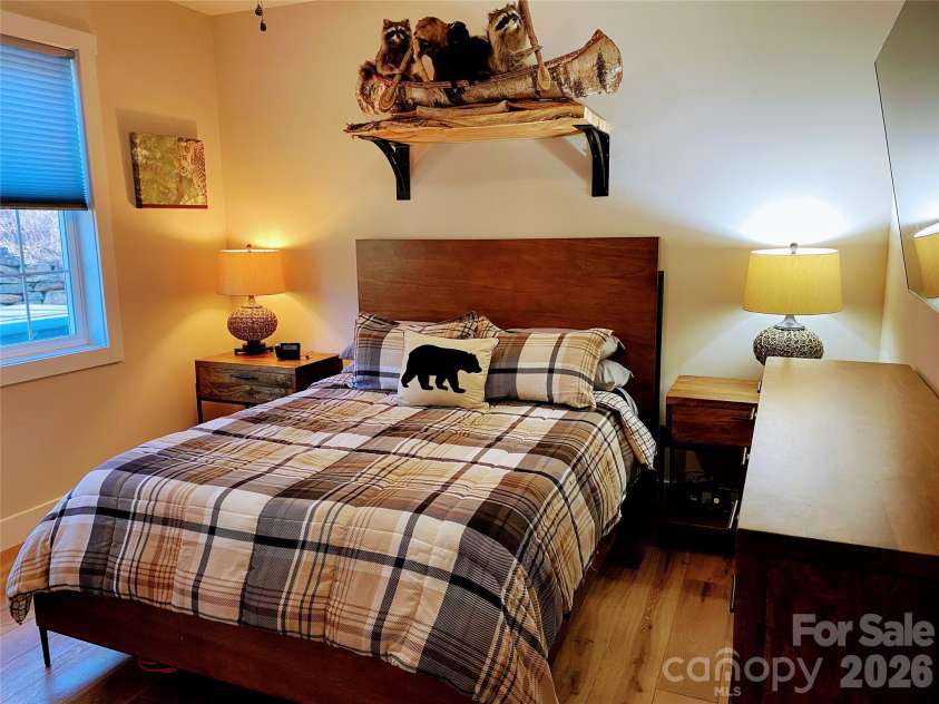 146 Red Hawk Knoll, Lake Lure, NC 28746.  MLS# CAR4334221, YatesRealty ID 18311. Second bedroom