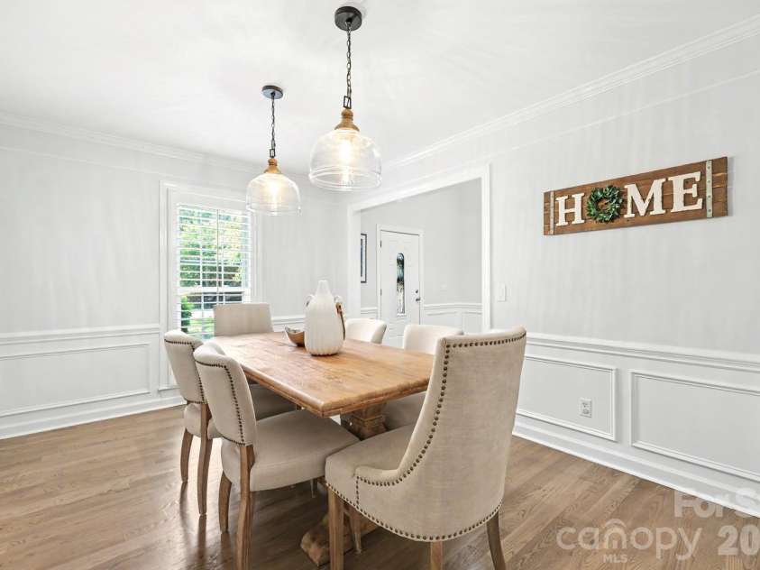 12227 Provincetowne Drive, Charlotte, NC 28277.  MLS# CAR4373650, YatesRealty ID 18312. Formal Dining Room