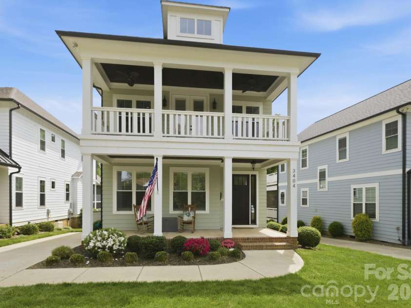 3404 Cosby Place, Charlotte, NC 28205.  MLS# CAR4366736, YatesRealty ID 18321. 