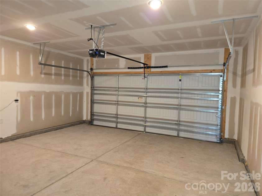 4203 Evening Trail, Concord, NC 28027.  MLS# CAR4371374, YatesRealty ID 18323. 2Car Garage Interior