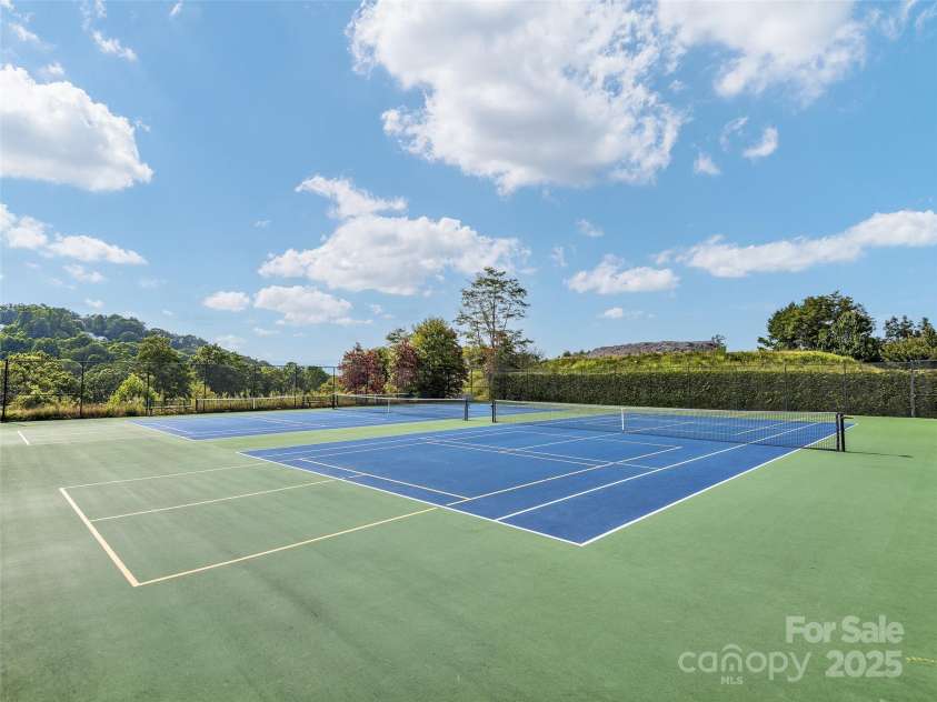 54 Deep Valley Lane, Hendersonville, NC 28791.  MLS# CAR4304196, YatesRealty ID 18323. Tennis