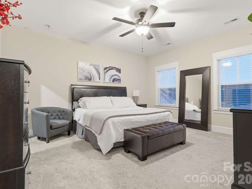 729 Veloway Drive, Rock Hill, SC 29730.  MLS# CAR4376422, YatesRealty ID 18325. Spacious Primary Bedroom