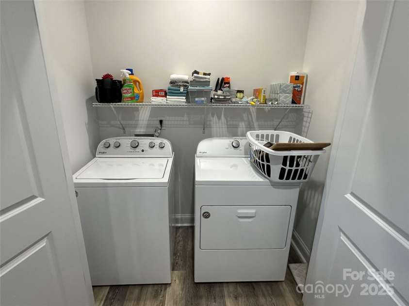 6050 White Plains Church Road, Pageland, SC 29728.  MLS# CAR4315623, YatesRealty ID 18328. Laundry closet in kitchen