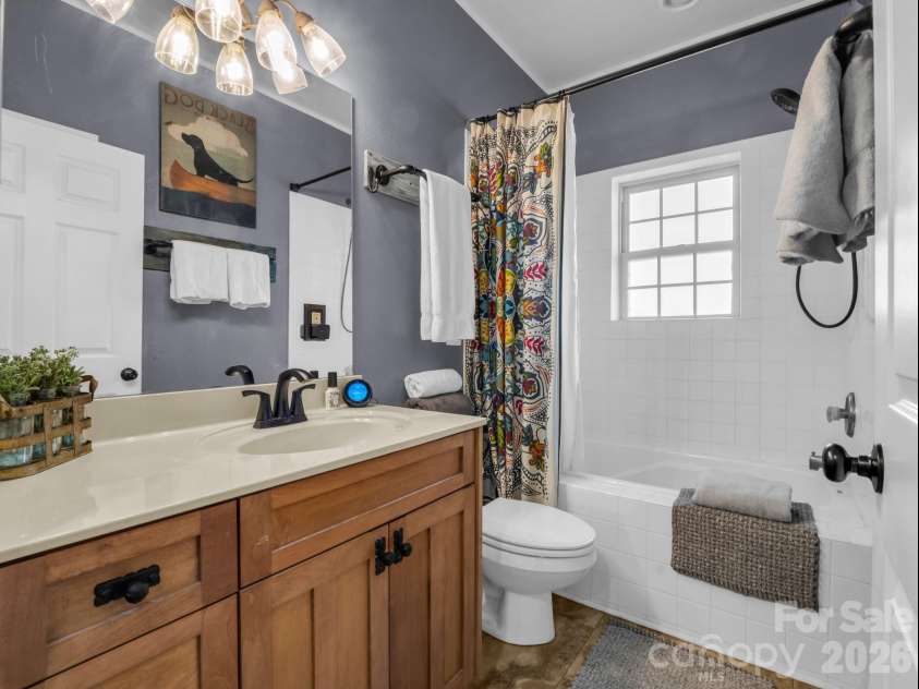 158 Stonecrest Court, Lake Lure, NC 28746.  MLS# CAR4230404, YatesRealty ID 1833. 2nd bath