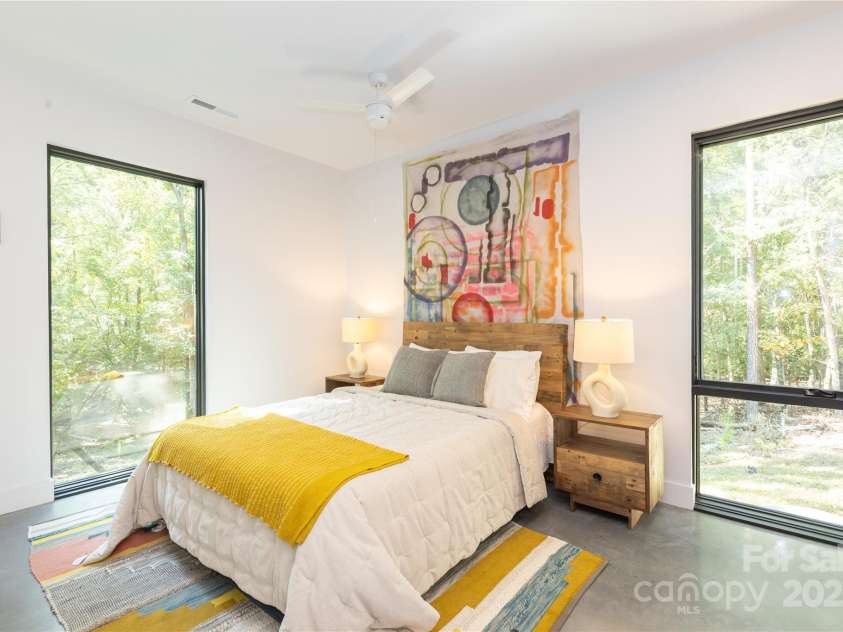 386 Squirrel Lane, Clover, SC 29710.  MLS# CAR4305533, YatesRealty ID 1833. Downstairs Bedroom 