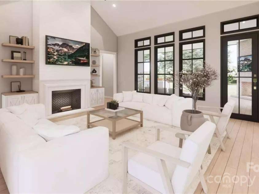 0000 Woodhill Cove Lane, Denver, NC 28037.  MLS# CAR4265882, YatesRealty ID 18334. Proposed Living Room with fireplace