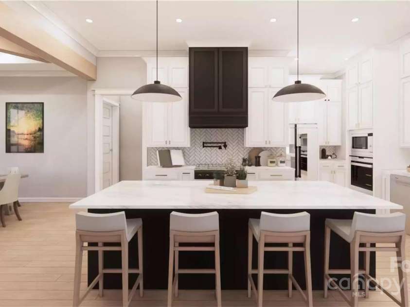 0000 Woodhill Cove Lane, Denver, NC 28037.  MLS# CAR4265882, YatesRealty ID 18334. Proposed Open Kitchen and Living Room