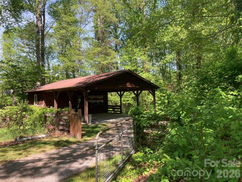 344 Mills River Road, Mills River, NC 28759.  MLS# CAR4374201, YatesRealty ID 18346. Studio and second gate