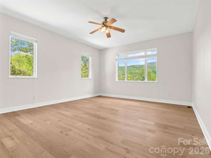 16 Chickadee Lane, Fairview, NC 28730.  MLS# CAR4375126, YatesRealty ID 18349. With new white oak flooring