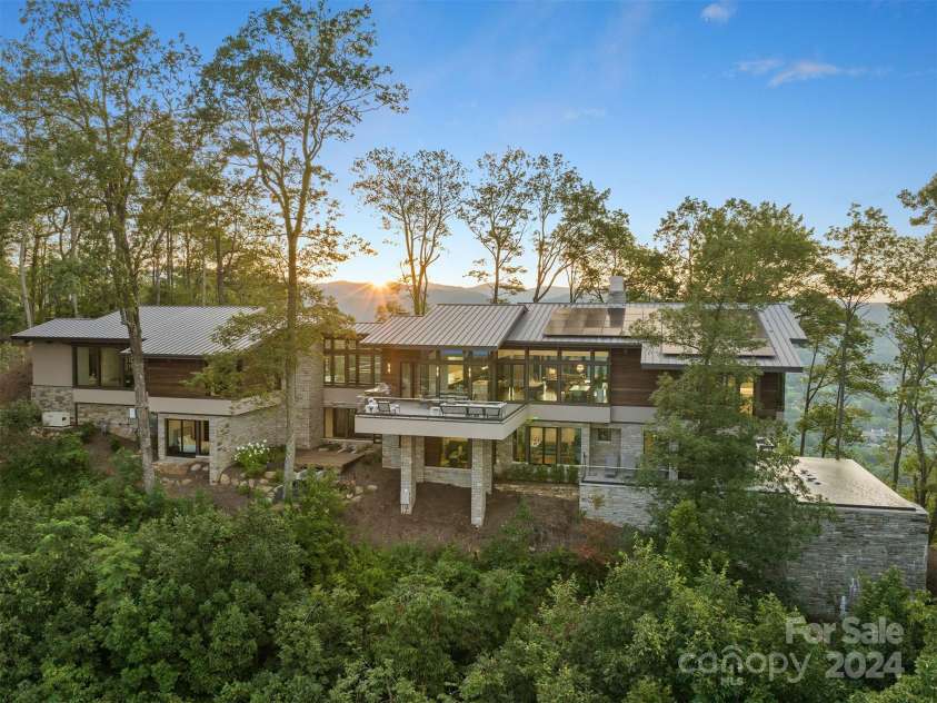 515 Cloud Top Way, Arden, NC 28704.  MLS# CAR4177240, YatesRealty ID 1835. Rear Aerial View