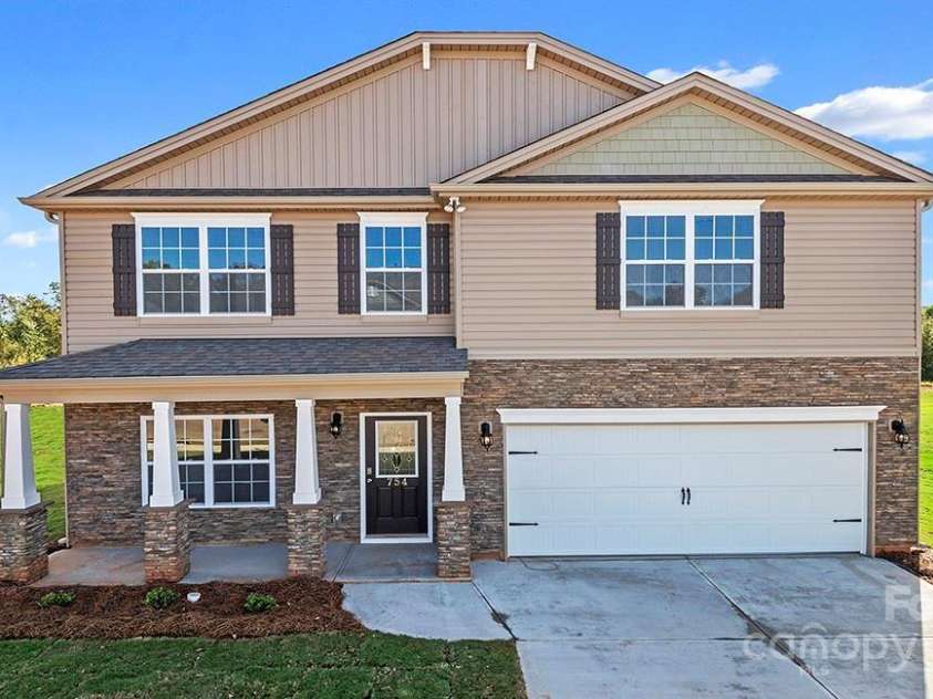 163 Bovine Branch Road, Fletcher, NC 28732.  MLS# CAR4268820, YatesRealty ID 18352. Photos are representative