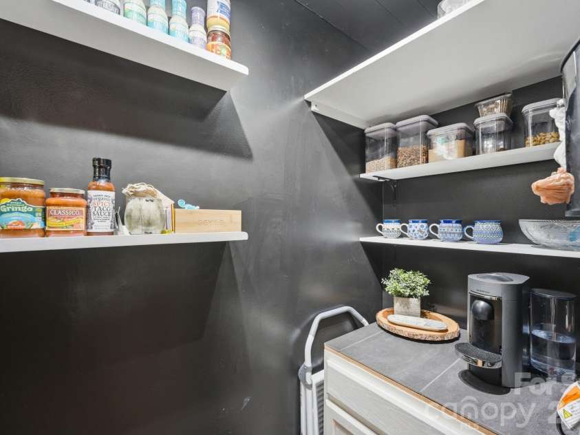 20200 Floral Lane, Cornelius, NC 28031.  MLS# CAR4374755, YatesRealty ID 18352. Updated pantry with a coffee bar