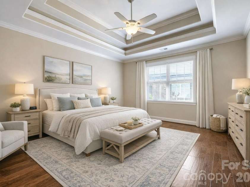 8655 Sonata Court, Denver, NC 28037.  MLS# CAR4363136, YatesRealty ID 18361. Primary Bedroom-Virtually Staged