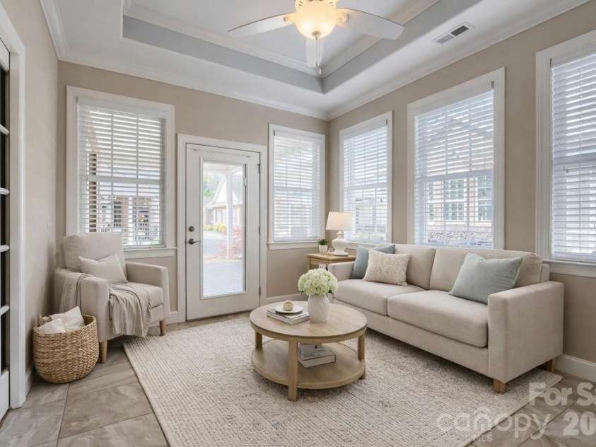 8655 Sonata Court, Denver, NC 28037.  MLS# CAR4363136, YatesRealty ID 18361. Sunroom/Office-Virtually Staged