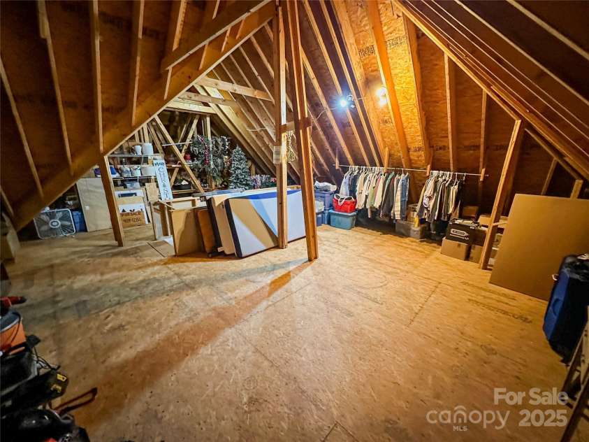 3273 16th Street, Hickory, NC 28601.  MLS# CAR4265590, YatesRealty ID 18373. Unfinished Attic space