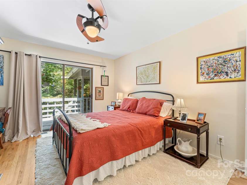 60 Holly Ridge Road, Pisgah Forest, NC 28768.  MLS# CAR4171351, YatesRealty ID 18375. 2nd bedroom