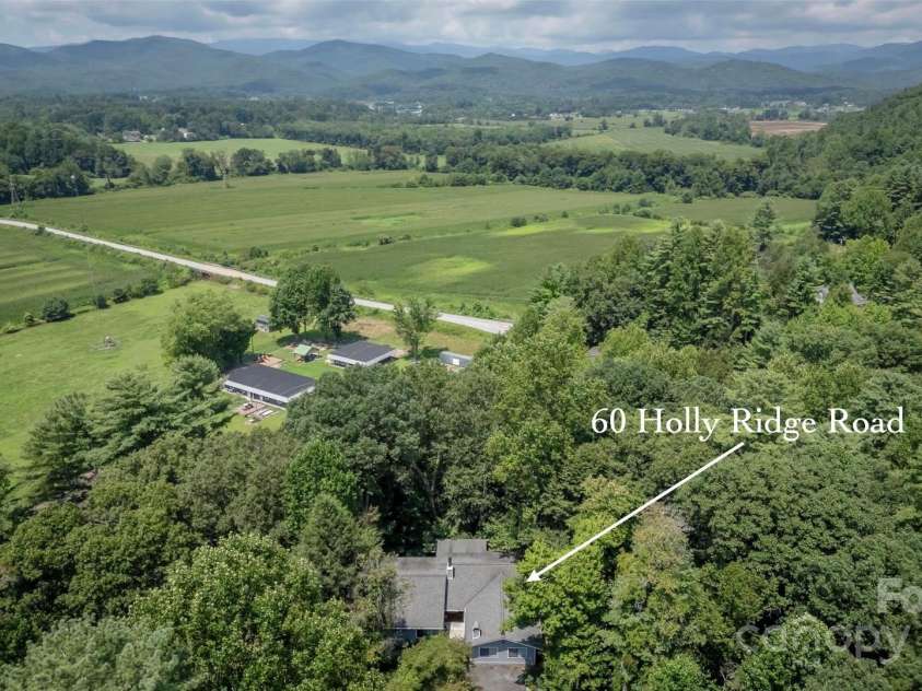 60 Holly Ridge Road, Pisgah Forest, NC 28768.  MLS# CAR4171351, YatesRealty ID 18375. 