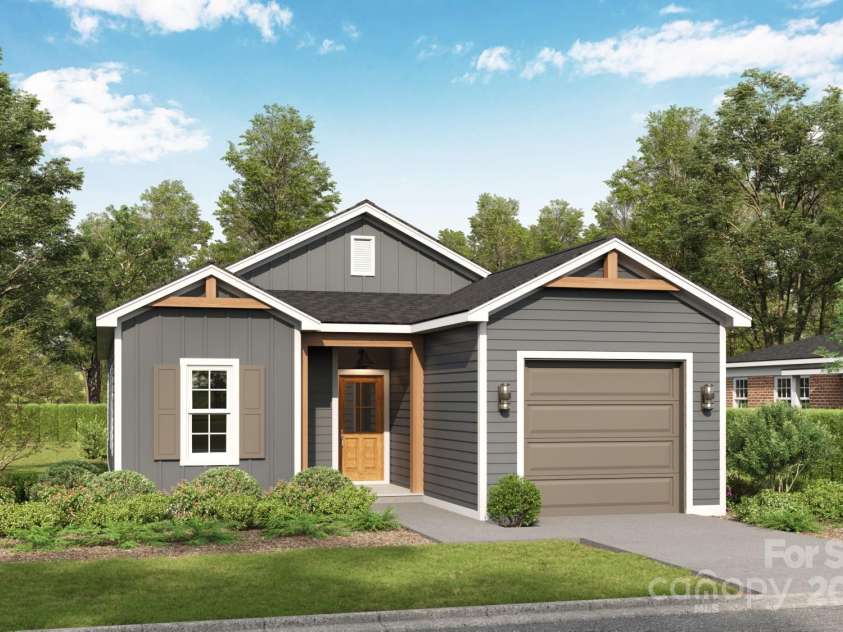 1425 Norris Avenue, Charlotte, NC 28206.  MLS# CAR4230807, YatesRealty ID 1838. Front Rendering Representation