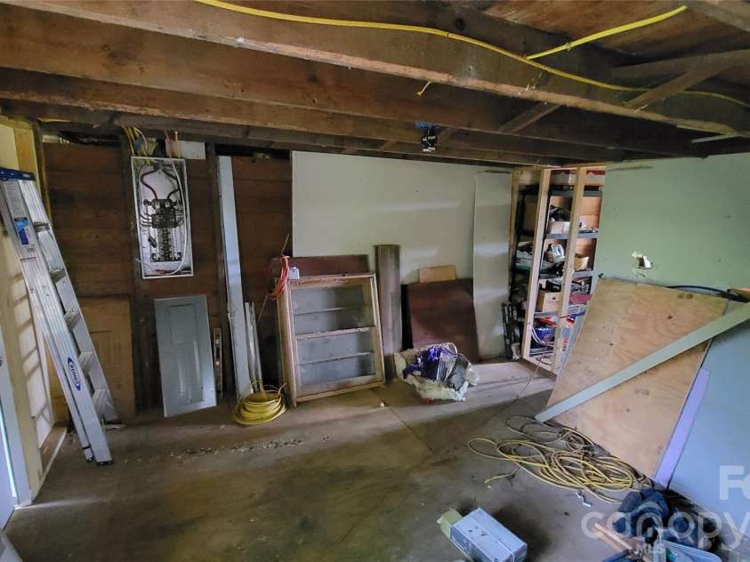160 Cleveland Road, Tryon, NC 28782.  MLS# CAR4274322, YatesRealty ID 1838. Basement