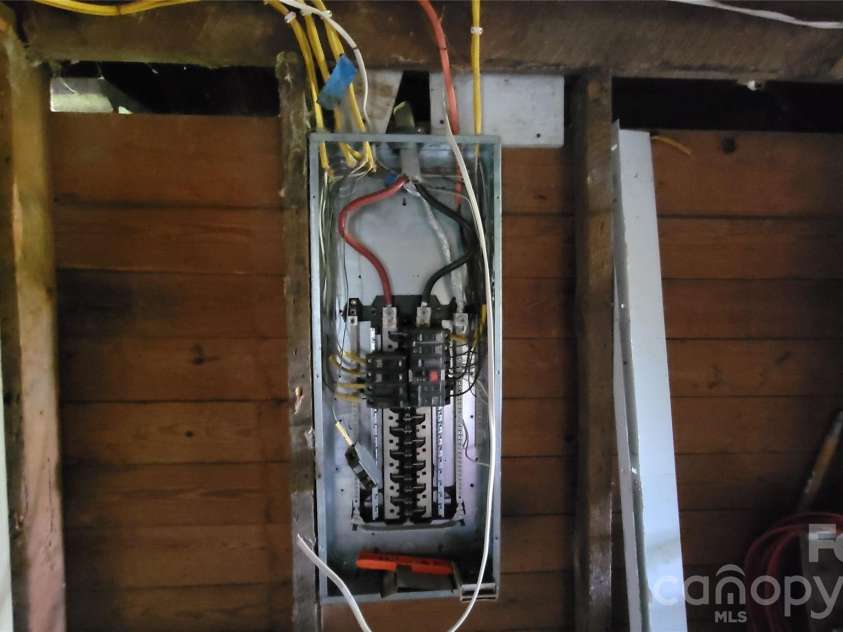 160 Cleveland Road, Tryon, NC 28782.  MLS# CAR4274322, YatesRealty ID 1838. Electrical Panel not yet connected to power