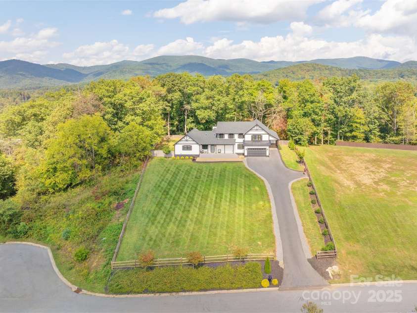 45 Erin Glen Court, Fairview, NC 28730.  MLS# CAR4239316, YatesRealty ID 18382. Long range mountain views