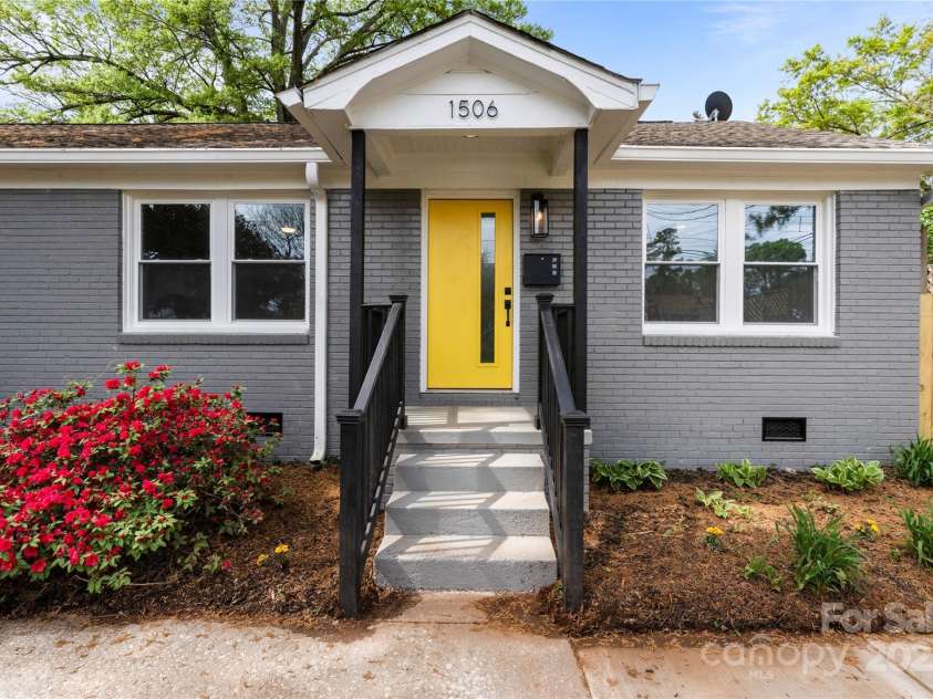 1506-1508 Matheson Avenue, Charlotte, NC 28205.  MLS# CAR4206811, YatesRealty ID 18387. 