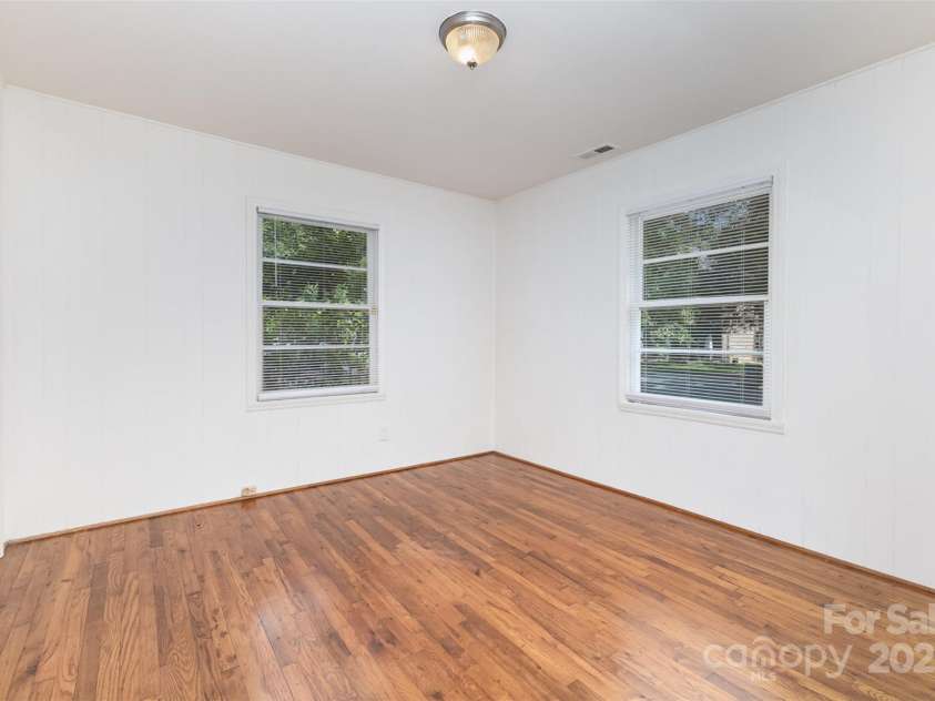 2819 Georgia Avenue, Charlotte, NC 28205.  MLS# CAR4266424, YatesRealty ID 18393. Primary bedroom.