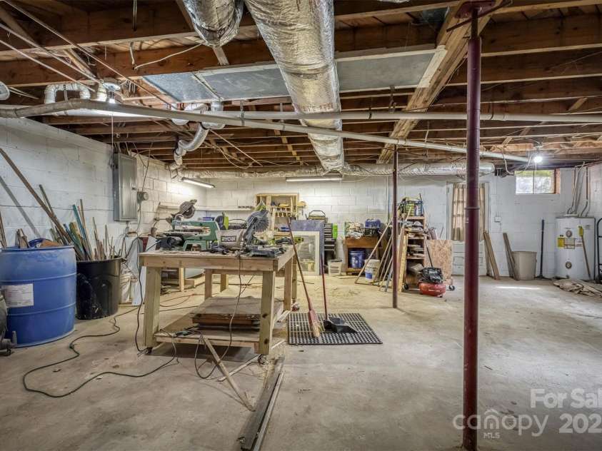 826 Jamestown Road, Morganton, NC 28655.  MLS# CAR4263056, YatesRealty ID 184. Basement Shop