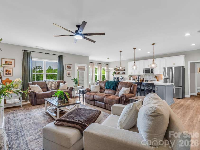 288 Maypole Court, Forest City, NC 28043.  MLS# CAR4308136, YatesRealty ID 18401. Living Room