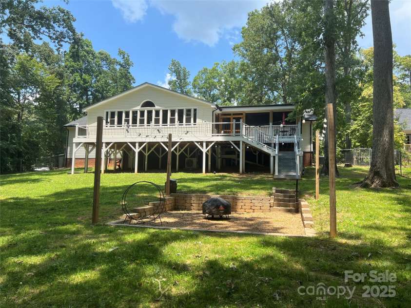 5322 Bridgeview Drive, Iron Station, NC 28080.  MLS# CAR4268245, YatesRealty ID 18401. Backyard
