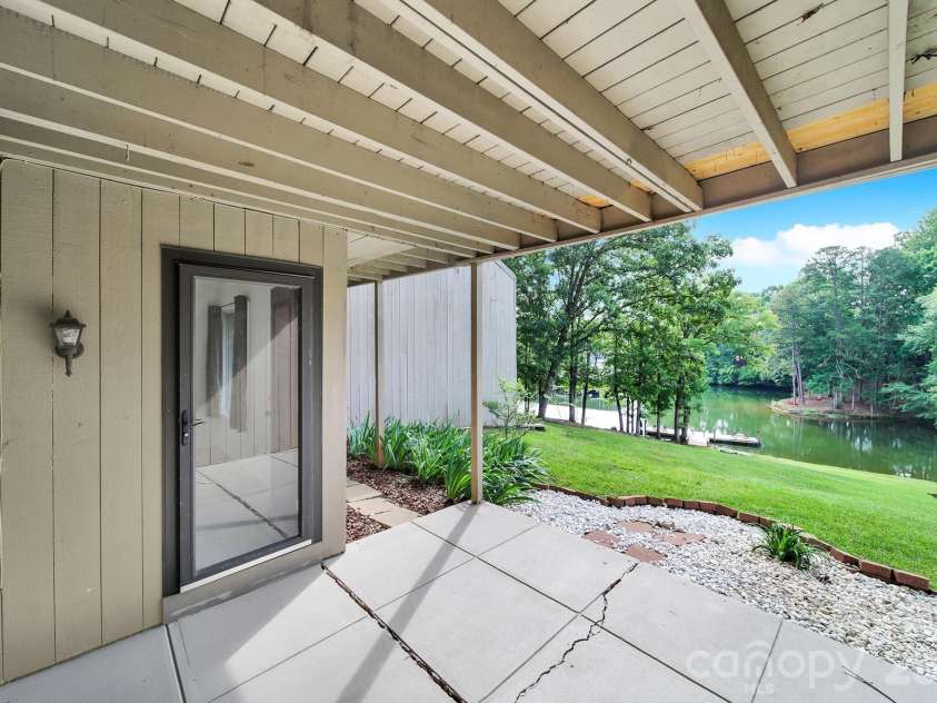 58 Ridgeport Road, Clover, SC 29710.  MLS# CAR4376847, YatesRealty ID 18405. Lower Level Patio