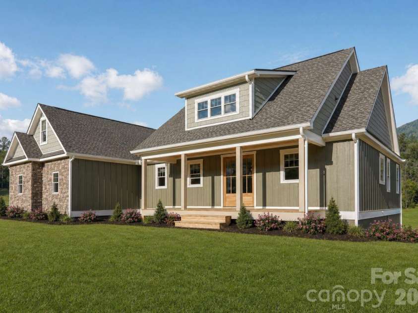 1060 California Creek Road, Mars Hill, NC 28754.  MLS# CAR4377594, YatesRealty ID 18407. Front View Virtually Staged