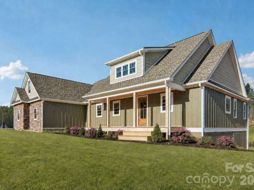 1060 California Creek Road, Mars Hill, NC 28754.  MLS# CAR4377594, YatesRealty ID 18407. Front View Virtually Staged