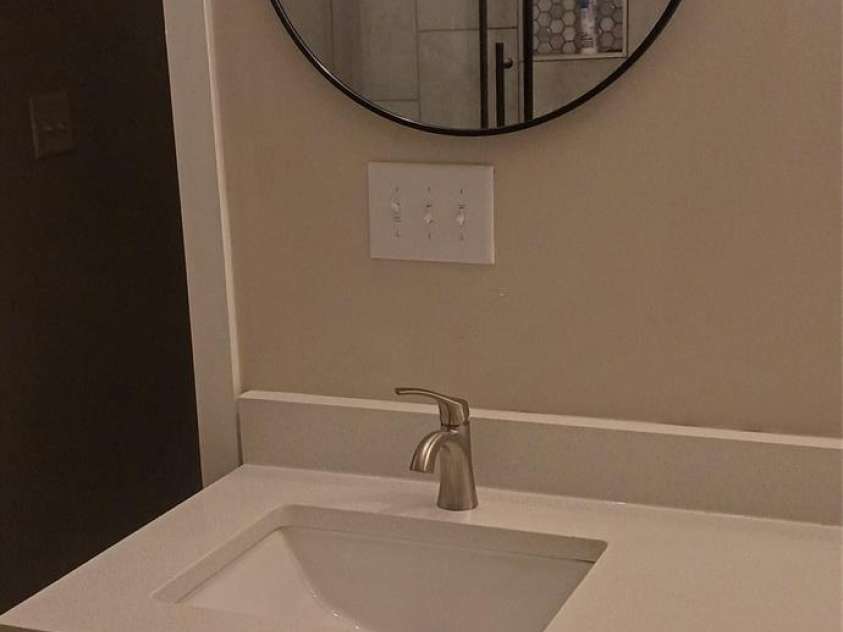 105 Inman Avenue, Bessemer City, NC 28016.  MLS# CAR4219453, YatesRealty ID 18408. Master Vanity