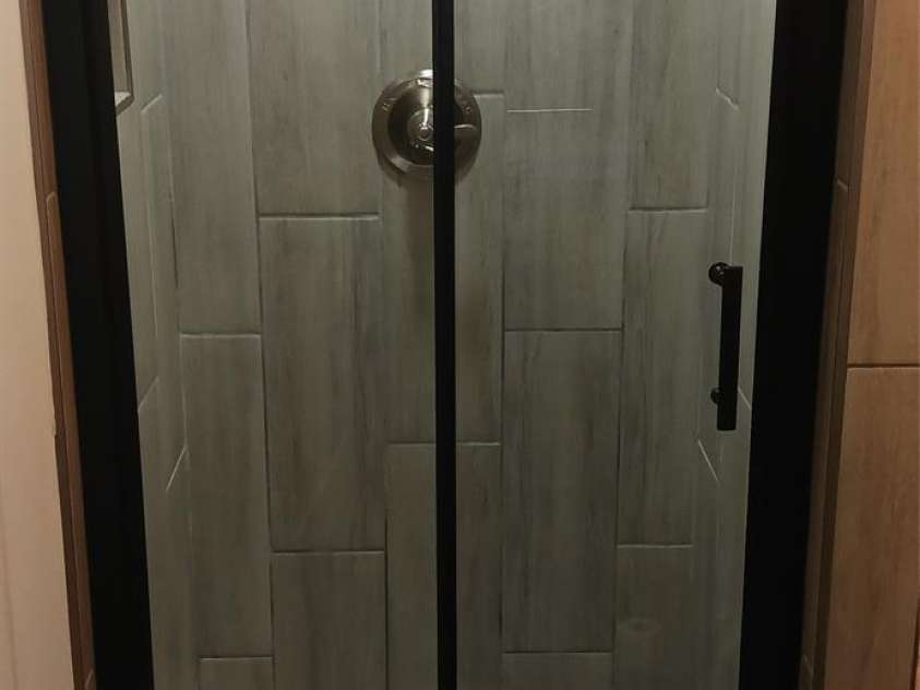 105 Inman Avenue, Bessemer City, NC 28016.  MLS# CAR4337137, YatesRealty ID 18408. Downstairs Shower and 2nd FULL Bathroom