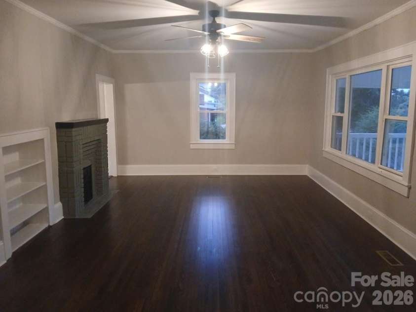 105 Inman Avenue, Bessemer City, NC 28016.  MLS# CAR4337137, YatesRealty ID 18408. Living Room